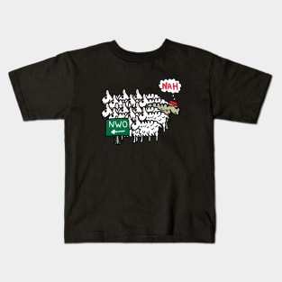 Anti NWO New World Order Kids T-Shirt